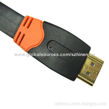 HDMI Cables, High-speed with Ethernet 3D, 4 x 2K Video Supported
